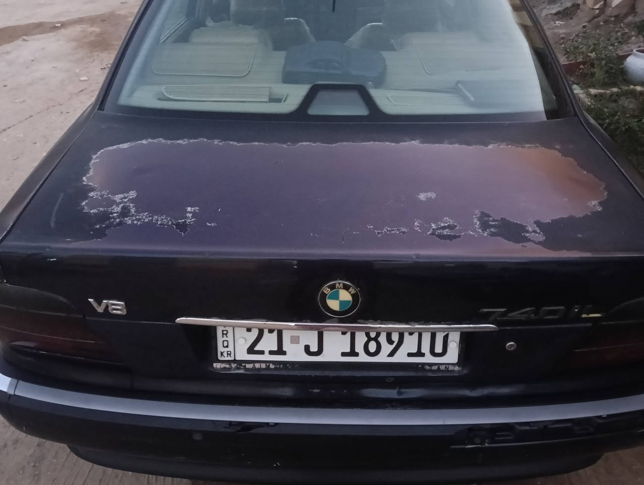 سلام عليكم
BMWe38

اصل 750درع بيها مكينه 40 كير تمساح محرك مع كير جيد جدا منظومه تبريد لك جديدة حساس عدد 8لايت عدد 4 زنون اصلي 200الف شادها غرفه جديدة تخم تاير بصمه عدد 2 صدر امامي خلفي جديد السيارة متعوب عليها كلش جاهزة من كلشي شغلات بسيطه نقص بيها باتري جديد 100 امبير شاشه رقم دولي بسمي لغايه 2030دبل جام اوتو السيارة يحتاجلها صبغ عظمتها كلش حلوةالسعر المطلوب 68$


**إذا كنت صاحب هذا الإعلان وتريد حذفه لأي سبب، رجاءا أرسل رسالة إلى الدعم الفني**