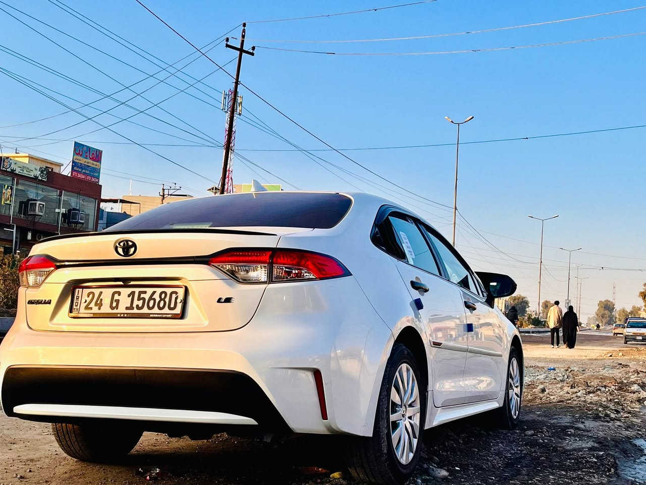 السلام عليكم
#للبيع 
كورلا2020 LE
ماشيه 71
مكينه /كير /رادار شرط
ضررها بابين جهة السايق فقط.واحد مبدل اصلي والثاني مصبوغ
بدووون ايرباك 
رقم دهوك 
تفاصيل اكثر عالخاص او اتصل
***********
***********
