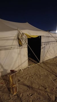 للبيع خيمه باكستانيه 3 طبقات خيمه نضيفه استعمال منزلي قياس 6×4   صناعة...