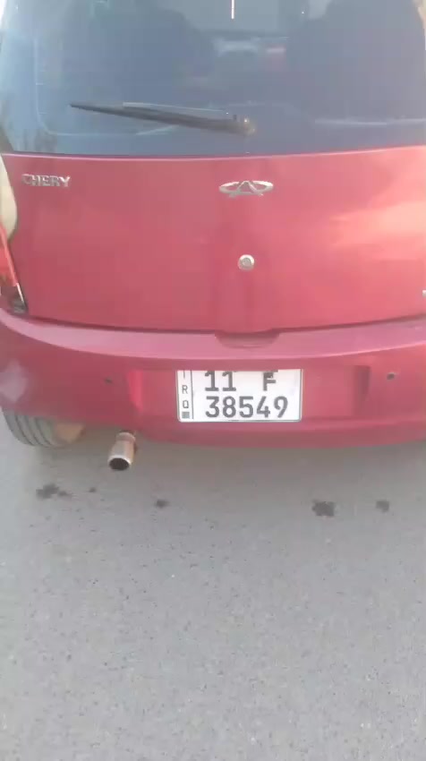 سلام عليكم شيري A1للبيع فقط موديل 2010 رقم انكليزي بدون ضربه مكينه كير صدر جديد تبريد ثلج تخم تاير جديد كهربائيات كلها شغاله شاشه اندرويد سياره جاهزا وحلا من الصور السعر 36وبيها مجال ***********
