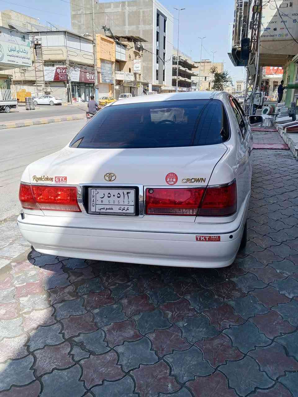 سلام عليكم ملكه البيع موديل 2003مدفوع كمركه باقي بس ع ارقام
السياره فول واحد ع واحد مكان السياره نجف 
***********
