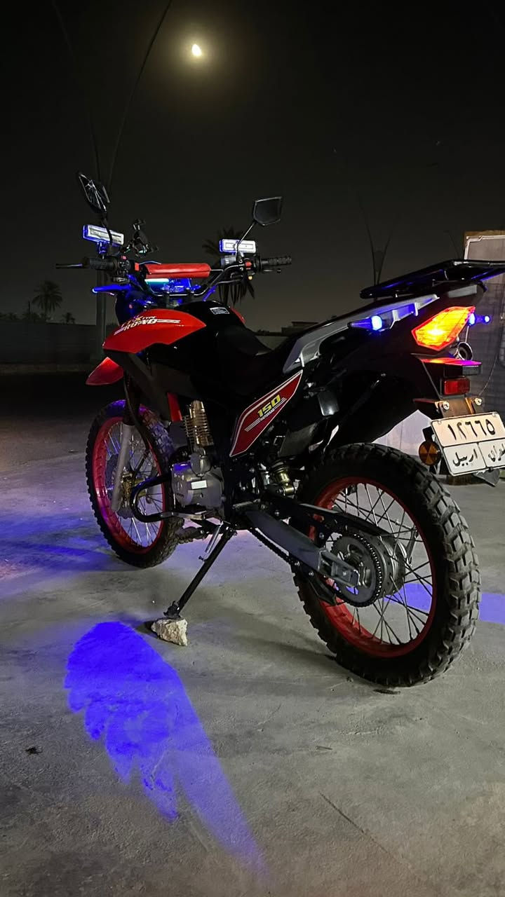 السلام عليكم  من رخصه الادمن 

CC 150 للبيع المحرك TTX LONCIN 2023 
قفاز
مسجل رقم وسنوية اربيل تحويل مباشر
مكفول كفالة عامة
مكان الرمادي
السعر 1900:000
هـاتف:***********
