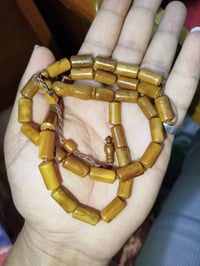سبحة كهرب • ثانية • مطليه فضة