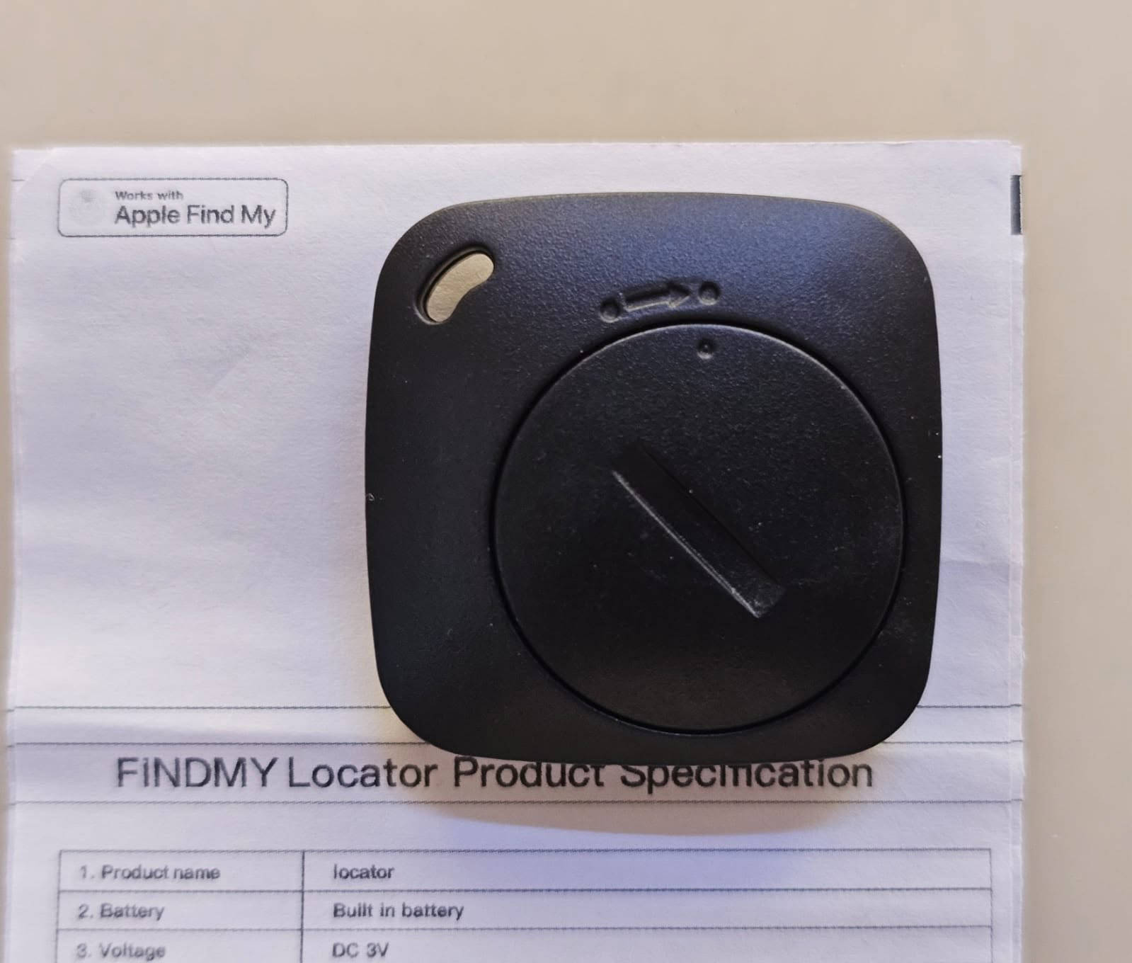 لسلام عليكم 

جهاز تعقب ذكي يعمل مع تطبيق Apple find my 

السعر 10 الاف 

التفاصيل داخل الصور / للتواصل *********** واتس اب توصيل بغداد (5) آلاف محافظات (6) الاف للمزيد زوروا صفحتنا على الفيس بك 

https://www.facebook.com/profile.php?id=61560710157601
