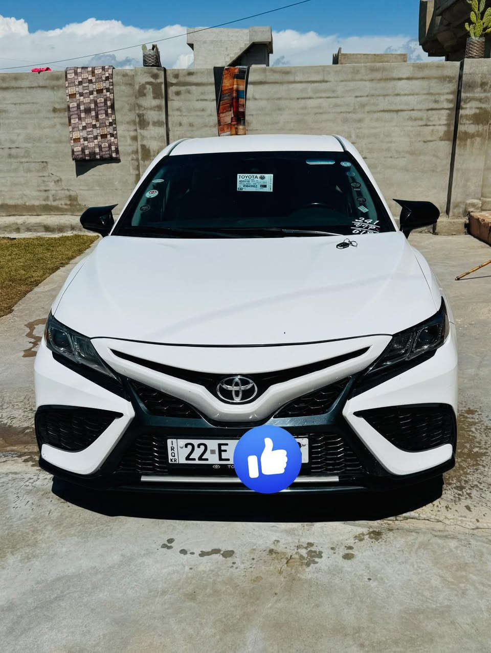 السلام عليكم كامري موديل ١٨ للبيع ظرر جاملق الخلفي بدون داخل فقط السعر ١٨٠  اتصل ‭٠٧٧٣ ٦٩٤ ٥٦٧٩‬
