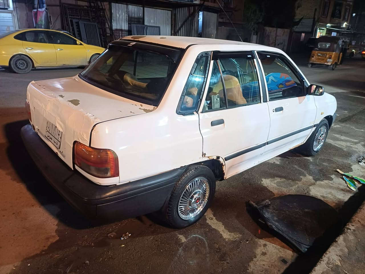 السلام عليكم سايبا موديل 2009مكينه وكير نضاف سياره جاهزه رقم الماني قادسيه سنويه ضايعه تحويل مباشر للبيع السعر 18وبيه مجال مكان بغداد الشعب للستفسار ***********
