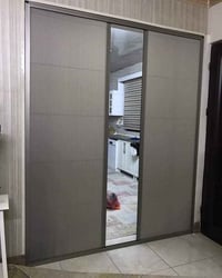 زبأننا الكرام 📍ابواب قواطع سلايد 🪟ومانع اتربه  بجميع الالوان (الابيض، ...