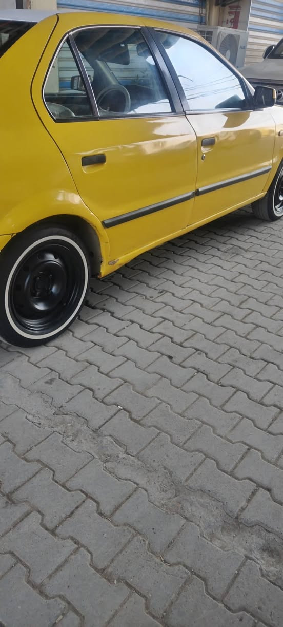 سلام عليكم للبيع سمند موديل ٩ رقم واسط السياره كير مكينه فرنسي كفاله تخم تاير جديد تبريد ثلج كهربائية كلها شغاله سيارة افلنجات جدد دواخل حلوه سنويه نافذه هيئة مامجله مصبوغه عام جماليه بدون ظربه السعر ٢٨ وبيه مجال اشويه *********** مكاني واسط مركز المدينه
