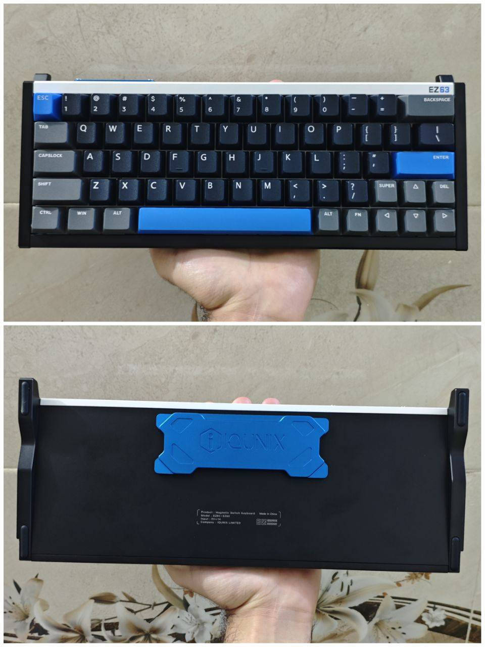 كيبورد مغناطيسي IQUNIX EZ63
Layout: 60% CNC Aluminum
Polling Rate: 8000Hz
Latency: 0.125ms
RT: 0.01mm
Keycaps: Double Shot PBT
السعر 200 🛑


**إذا كنت صاحب هذا الإعلان وتريد حذفه لأي سبب، رجاءا أرسل رسالة إلى الدعم الفني**