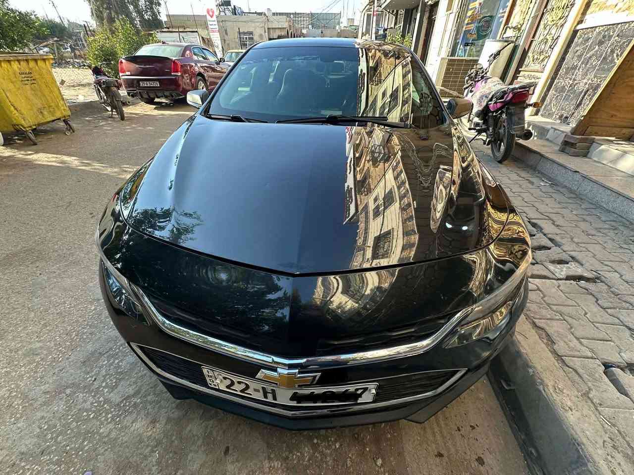 ماليبو 2016 فئة LT  لون اسود حادثها خفيف فقط بنيد بدون دواخل وبيها بارد بسيط مواصفات بصمة شاشة كبيرة لايت زنون 
وبقية مواصفات معروفة ويل برايمر حجم 19 كير ومحرك جدد برغي مامفتوح بيهن حدادية وتخم تاير تبريد ثلج جاهزة رقم اربيل باسمي سنويه جديده تحويل ثاني يوم السعر 95 ورقه وبيها مجال بسيط للاستفسار ***********
