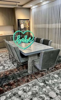 طقم طعام ٦كرسي • طقم طعام ٨كرسي • موصل الدكزلة