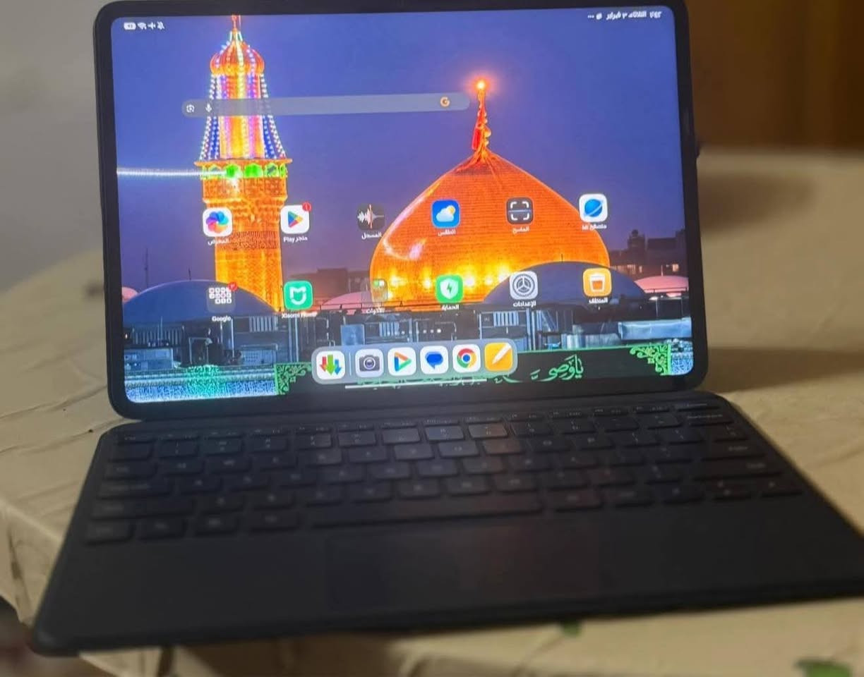 📢للبيع تابليت مستخدم📢
xiaomi pad 6s pro 12.4in 

رام: 12GB
مساحة: 512GB
معالج: snapdragon 8 gen 2
شاشة: 144hz 3k LCD
بطارية: 10,000mah
شحن: 120w بنصف ساعة من ال٠ لل١٠٠
(يجي الجهاز بعلبته مع الشاحن)
نضافه 90
يجي ويه:
الكفر الأصلي: xiaomi magnetic cover

السعر مع الكيبورد 600 وبي مجال للطيبين

الموقع: بغداد
لا يتوفر التوصيل

للأستفسار، تفظل على الخاص بالmessenger


**إذا كنت صاحب هذا الإعلان وتريد حذفه لأي سبب، رجاءا أرسل رسالة إلى الدعم الفني**