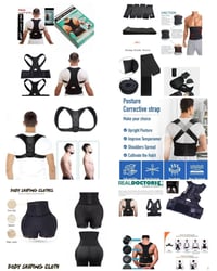 مشد مغناطيسي • مشد تحدب الظهر • نحت الجسم