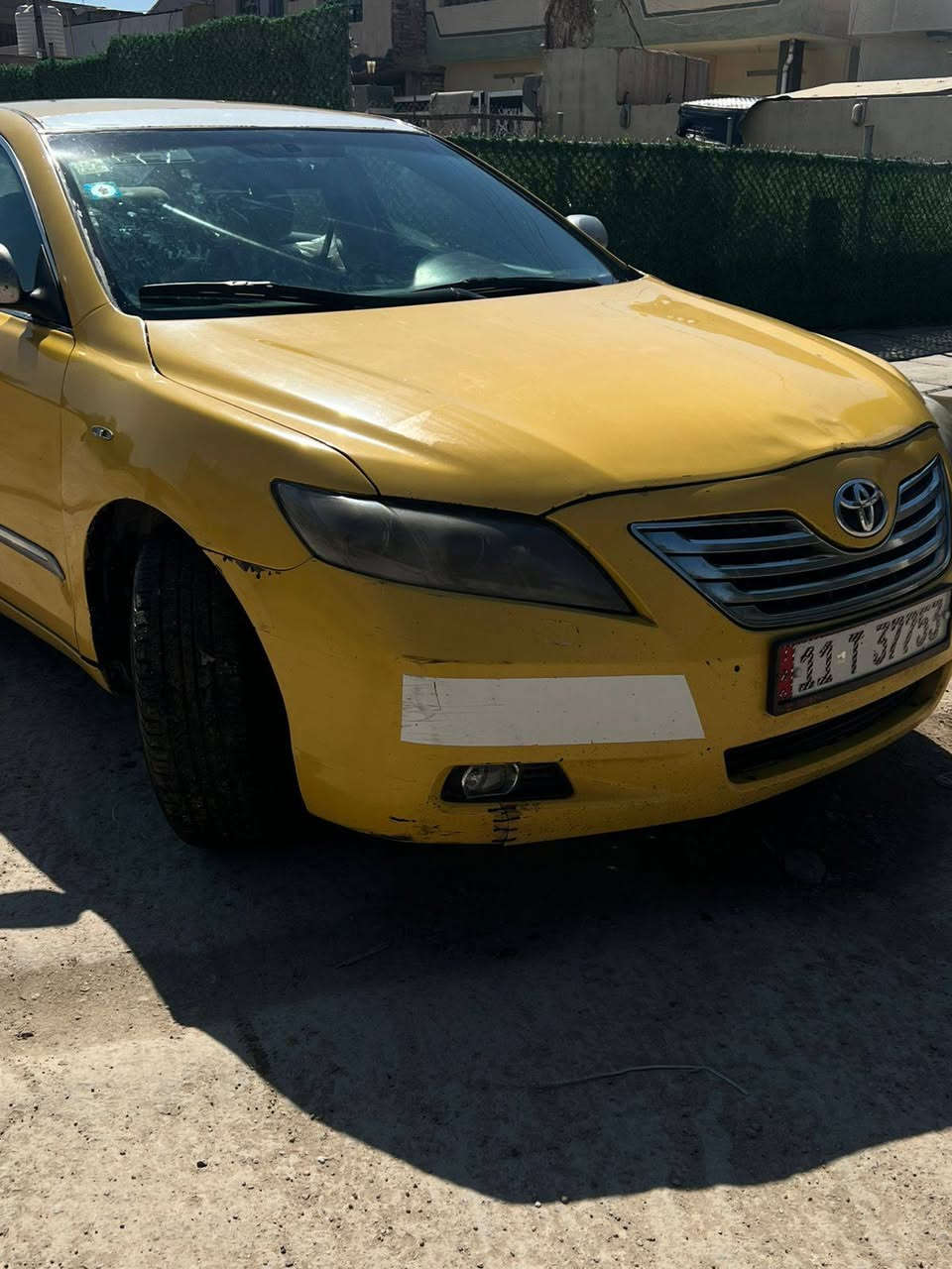 السلام عليكم
كامري 2007 للبيع 
بأسمي 
سياره نضيفه
 مصفره هيئه وغرامات
تحويل ثاني يوم 
هزه ما ساقطه 
بيهة نضوح بالبور خفيف  
صدر امامي خلفي جديد 
تخم تاير 
داخلهة نضيف
 كهربائيات كامله
كير محرك خير من الله 
ترايك وين متريد 
سياره جاهزه 
 السعر 67 وبيهة مجالً حك الجيه
 للاتصال واتساب  ***********
العنوان ابو غريب
