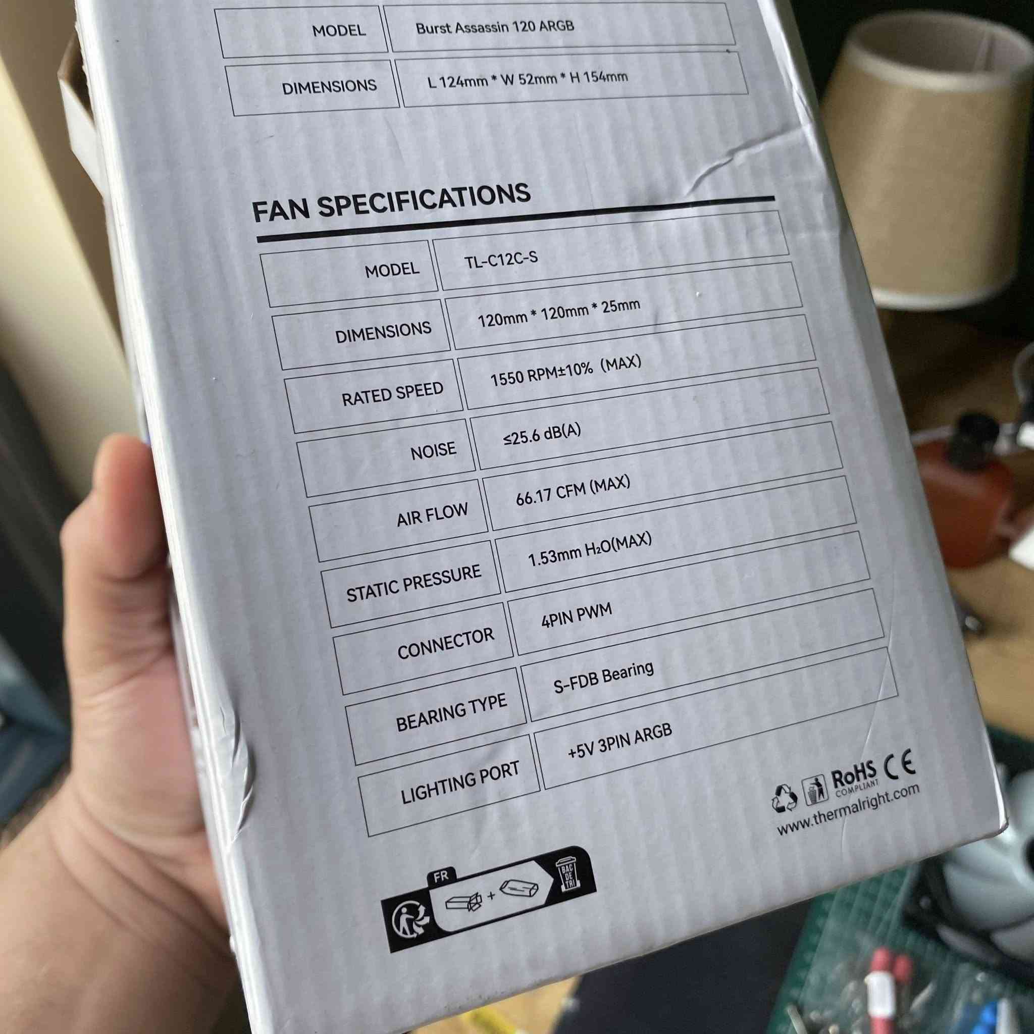 مبرد معالج  Thermalright ARGB 120

6 انابيب فان صامته

مستخدم شي بسيط يرهم للانتل و الرايزن كامل الغراض 

سعر 20 الف ✅

متوفر توصيل لكل المحافظات 5


**إذا كنت صاحب هذا الإعلان وتريد حذفه لأي سبب، رجاءا أرسل رسالة إلى الدعم الفني**