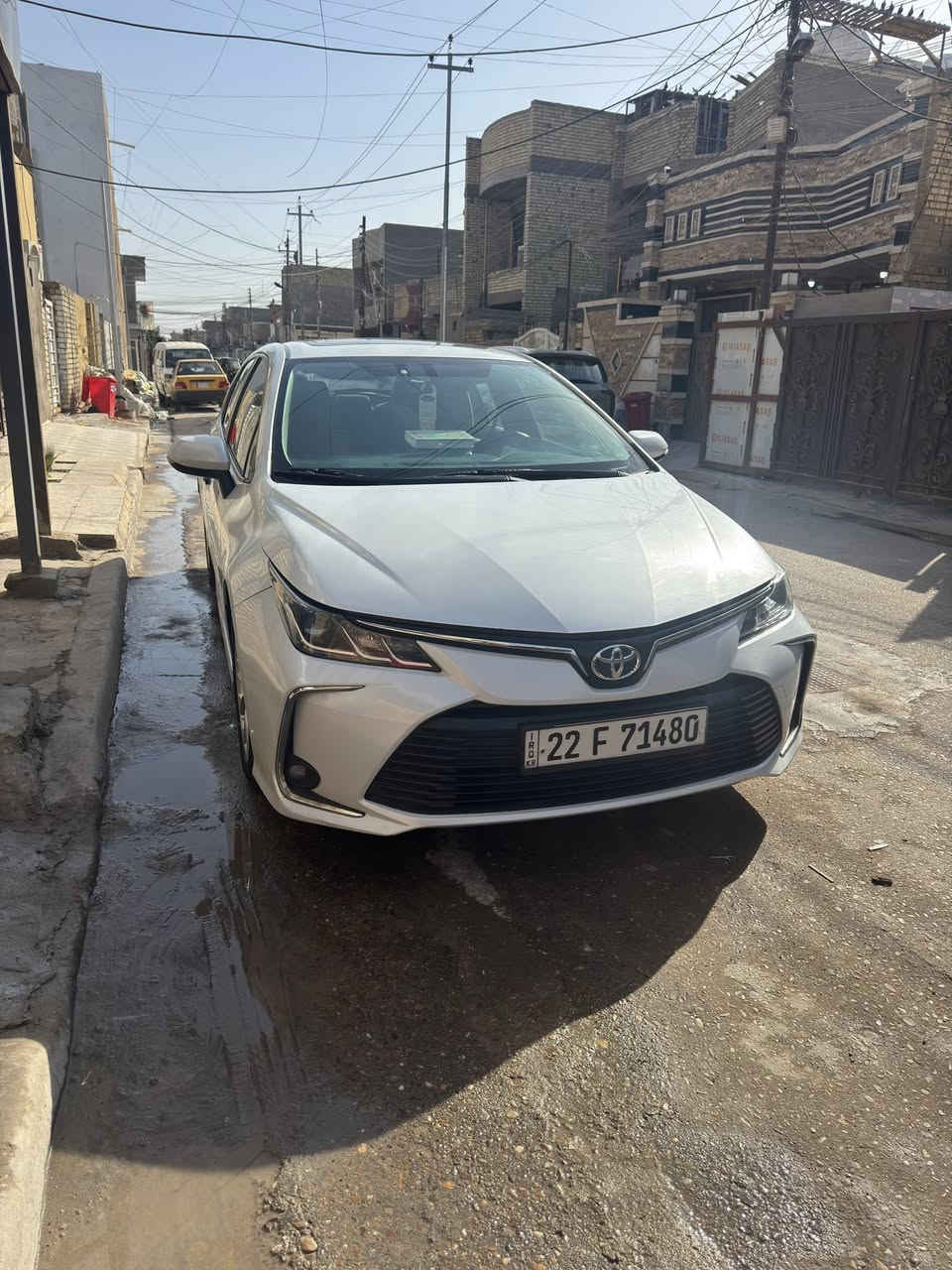 السلام عليكم بيع مستعجل…..
1-كورلا موديل 2022 فول 

2-سعوديه خليجي اصل 

3-محرك 2000 ماشيه 100.000km 

4-مكفوله من كلشي عدا حادث جاملغ معدل وصبوغ كد شبر رقم اربيل سنويه باسمي تحويل ثاني يوم 

السعر 181$ وبيها مجال

📍ميسان قضاء علي الغربي

باقي التفاصيل خاص ***********
