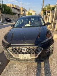 كونا موديل 2019لون اسود داخل قماش بصمه تدفىه كشنات رادارات اماميه حساس...