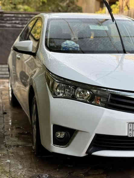 كورولا خليجي SAS   
المواصفات 
تحكم إسترين 
شاشه 
كاميرا 
شاير بالمري 
ويل اسود بلادي 
مغلفه جلد 
محرك مكفول 
حداديه جديد 
تخم تاير جديد 
باتري جديد 
تبريد بلادي 
منظومه بانزين جديد 
سياره عليها ادامه كامله 
بيه باب وراى السايق صبغ فقط بدون دواخل و بدون كلشيء 
حتى دعاميات مكفولة 
رقم انكليزي بغداد 
 سنويه 2030 
هزة جديده باسمي 
***********
