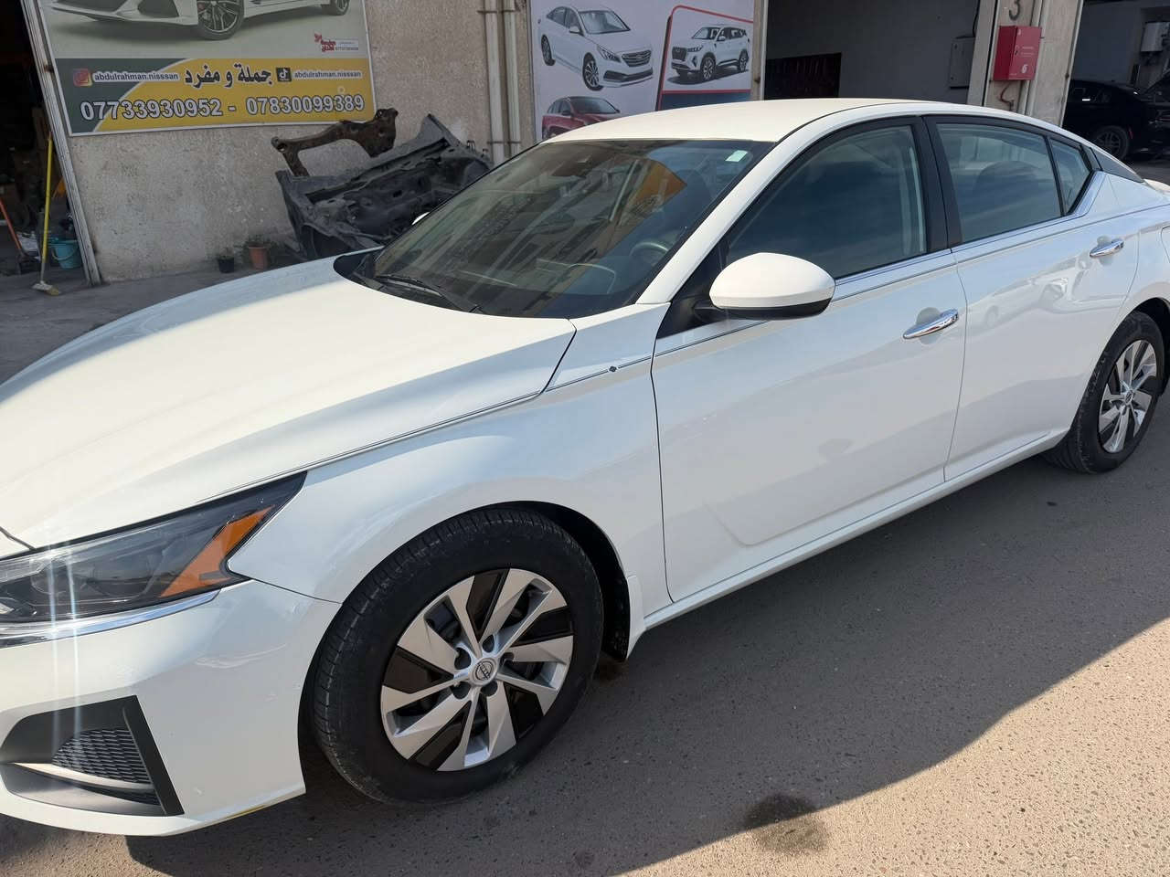 نيسان التيما موديل 2023 وارد امريكي
السياره كفاله داخله تقرير جايه شغاله من امريكا
مابيها اي نقص سياره جديده جدا
رقم بصرة انكليزي
مواصفات s
ماشيه  60 الف

العنوان البصرة القرنة 
استفسار اكثر 
اتصال ع الرقم
السعر  158 وبيهه مجال بسيط

‭***********‬
