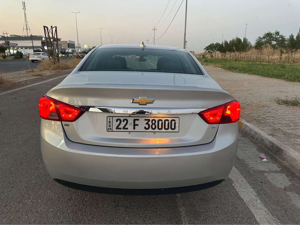 شوفرليت امبالا موديل 2017 محرك V6 يعني 6 سلندر لون سلفري مواصفات LT كير محرك مكفول سياره داخل رصاصي مواصفات السياره 
هندبريك بصمه
شاشه قاصه
تبريد قطع تين
لايتات زينون
ويل كروم 17
تحديد سرعه بلوتوث 
ظرر السياره قطع واحد بونيد فقط بدون دواخل بدون شاصي مكان السياره كركوك شرط تحويل
سعر السياره (110$) بي مجال لطيبين 
***********
***********
￼ كركوك, العراق
