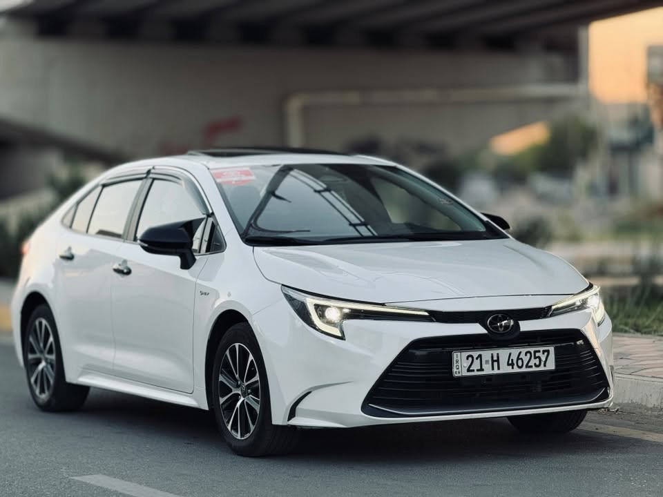كورلا 2025 HYBRID 

المواصفات 1/1
- مكينه 1800 هايبرد شحن ذاتي 
- ⁠سلايت فتحة سقف 
- رادار 
- تحديد مسار طريق 
- ⁠قيادة ذاتيه 
- 3 ⁠أنضمة قياده ⁠:- ( ايكو ، نورمال ، سبورت ) 
- قرائة علامات الطريق المرورية
- بصمة تشغيل 
- دخول ذكي  يدة الباب
- هاندر بريك بصمة 
- اوتو هولد 
- كيجات ديجتل 
- شاشه مسجل 
- كامره خلفيه دوارة 
- كار بلي 
- تبريد قطعتين 
- لايت زينون عالي ناصي 
- بروجكتر لد زينون 
- لد صباحي زينون
- بكلايت لد 
- ⁠حساس اطار 
- ⁠حساس مطر 
- ⁠مانع انزلاق 
- ⁠ايفو مود 
- ⁠مود درايف 
- ⁠تحكم  الستيرن كامل
- ⁠ويل كب  حجم 16 
  ماشية 22 ألف فقط
     بيه مكانين PDR

السعر : 152
⁠العنوان : كركوك 📍
رقم الموبايل : *********** 📞
