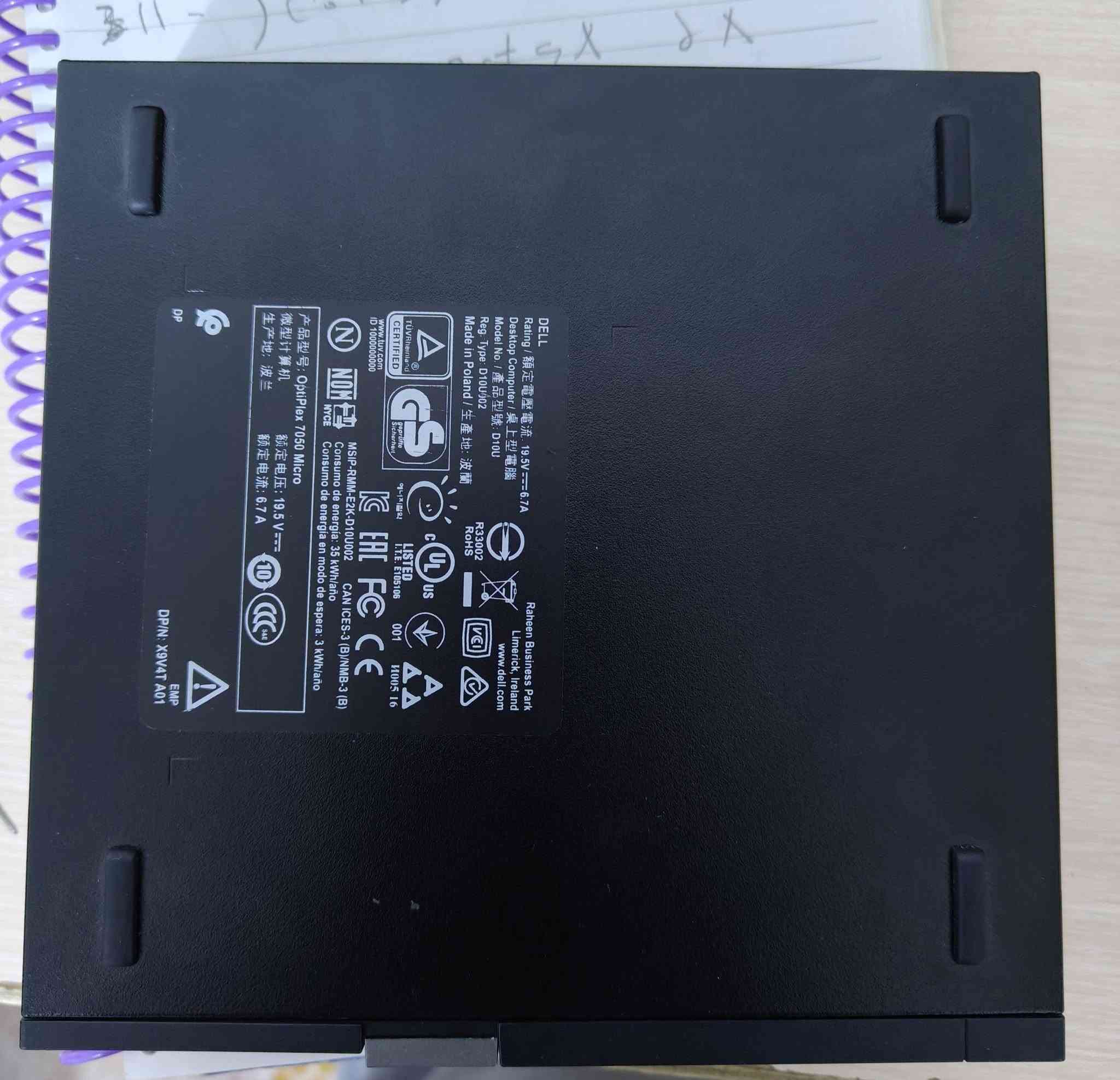 DELL مني كيس
نضافه 100/100 
معالج cori7 gel6 جيل سادس 
فئه المعالج T اقوى واحسن من U
رام 8   DDR4
هارد 256 M2 ssd
كارت شاشه حجم  4 G شير 
ونودز 11 برو 
وياه شاحنته و ماوس RGP اصلي شركه جايه 
و كيبور و كيبل HD 
سعر 140 الف قفل بدون عمله ولا بيه مجال سعر جوه سوك كله  
مكاني بغداد موجود توصيل  
مازنجر ما متواجد فقط اتصال أو وتساب 
***********
