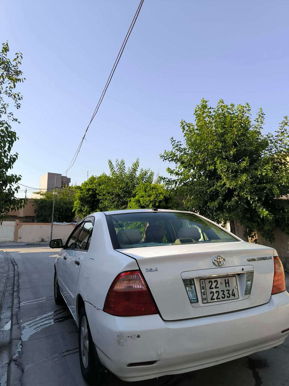 تۆیۆتا کرۆلا ٢٠٠٥ 
سەیارەکە چوار پارچەی تەنیشتی بۆیاخە 
چوار جام کارەبا 
ناو زەرد 
مەکینە بچووک  
تەبرید و گێر بەشەرت 
مەکینەی کەمێک ڕوون نەقس دەکات 
رەقەم و سەنەویی نوێیە 
شاشە و کامیرە 
نرخ : ٨٢ مەجالێکی کەم أربيل, العراق


**إذا كنت صاحب هذا الإعلان وتريد حذفه لأي سبب، رجاءا أرسل رسالة إلى الدعم الفني**