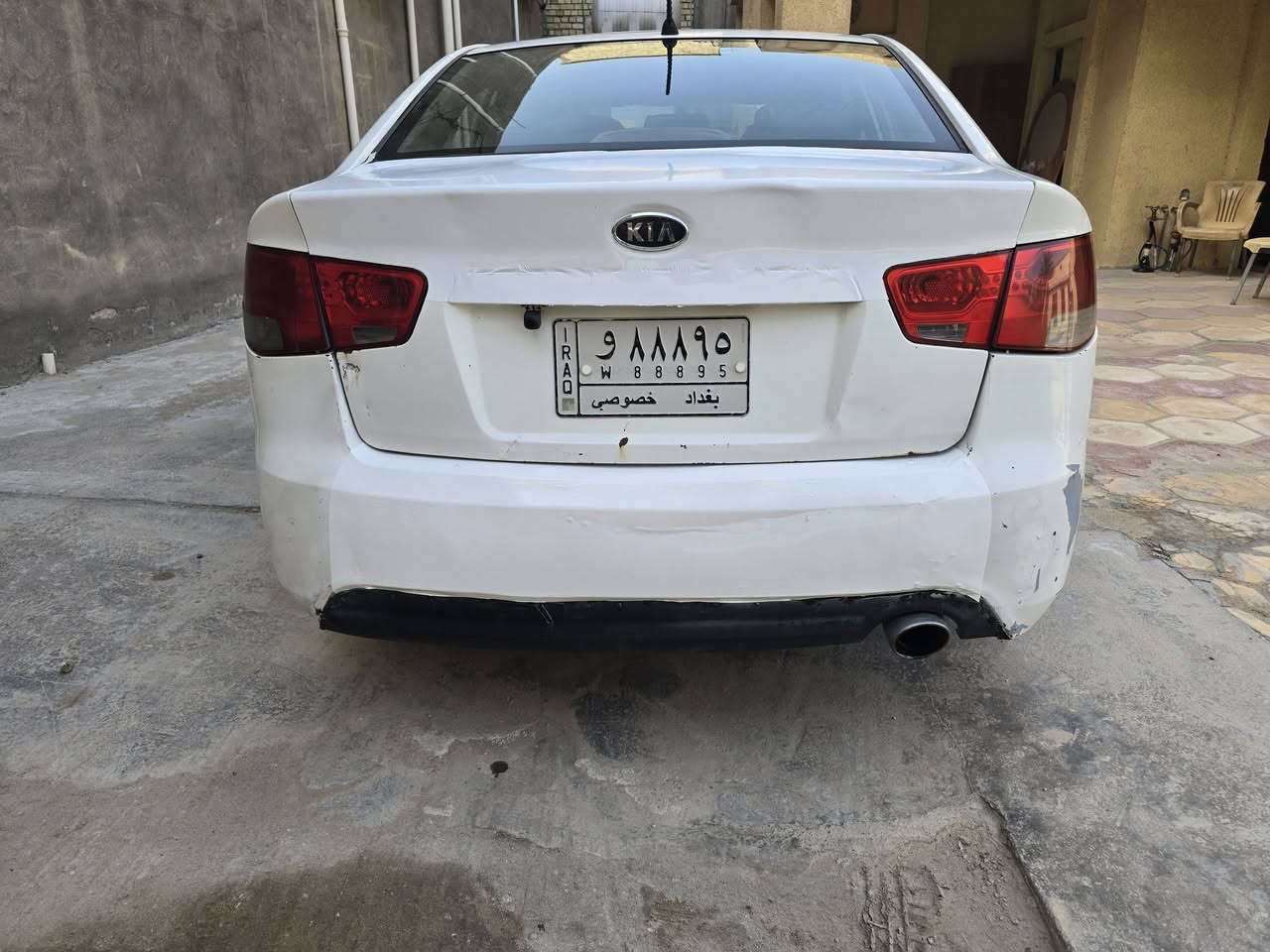 السلام عليكم
كيا سيراتو موديل 2013
فول مواصفات عده البصمه فتحة +اشاير بالمري + كير 6نمر+شفتات بالاسترين +شاشا +كامرا 
حجم المحرك 1600
كير وميكينه لا تنقيص 
ولا تبخير 
حداديه 100%
زوج تاير أمامي جديد 
ضربات خفيفه بدون اي دواخل 
قماره وتكمه مكفولات من الصبغ 
السياره غرفتها نظيفه جدا 
رقمها بغداد مشروع وطني بسمي.. نفاذ السنويه لغاية2030

العنوان كربلاء _ طريق الحر 
السعر 87 وبيها مجال بسيط 
للاتصال  ***********
