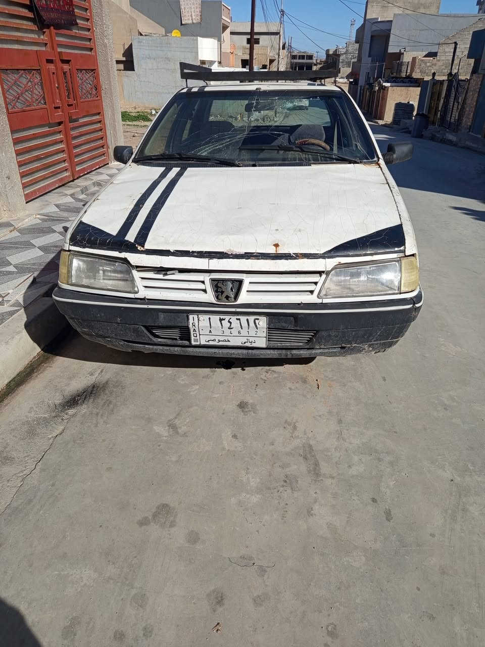 السلام عليكم بيجو روى موديل 2007 رقم الماني مشروع الوطني سنويه عضم مكينه بيها بخار 
قليل وشرط تحويل وكاله مكاني موصل حي السماح للاستفسار اتصل ع رقم ***********
