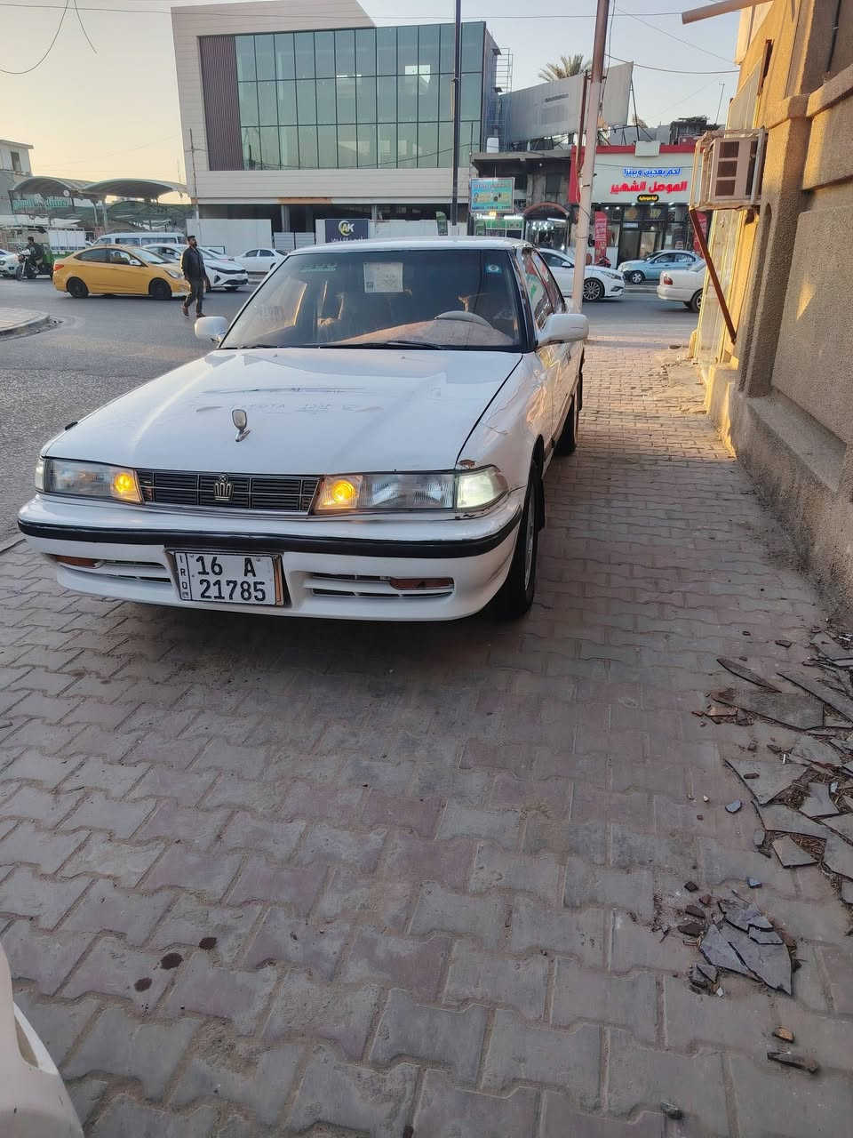 سلام عليكم للبيع مارك عضم سياره رقم قادسيه مشروع وطني
بسمي  امداور وين ميعجبك سياره مكينه جديده كير
كهربائية كلها شغاله تبريد شغال سنوية 27
سعره 43 بيها مجال للاستفسار اتصل غير متواجد علخاص
***********
 مكاني نجف
