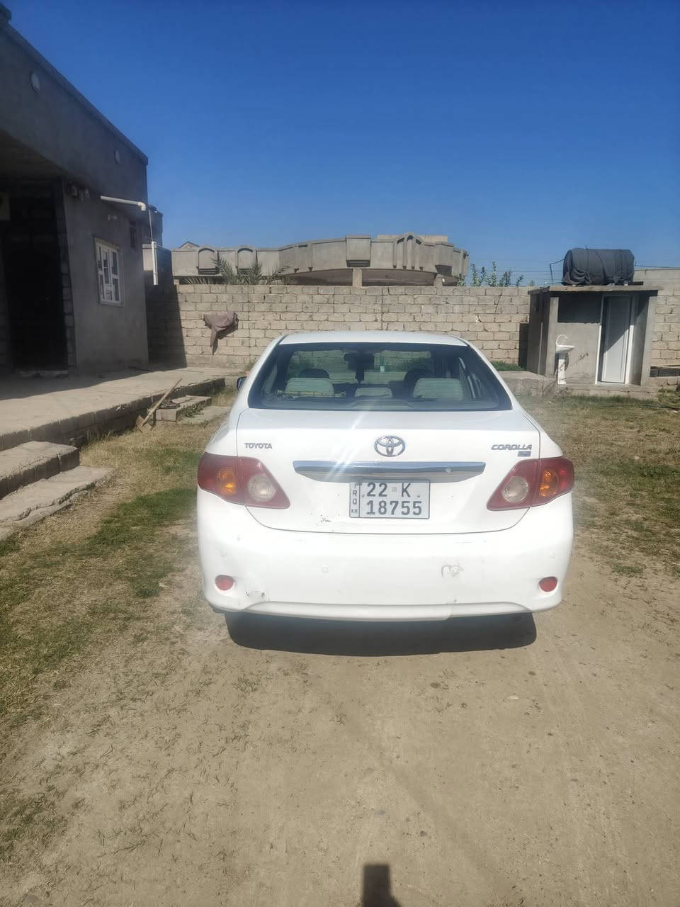 كورلا اللبيع موديل 2009محرك 16
كير ومحرك شرط رقم اربيل دولي 
السعر المطلوب 105وبيه مجال 
العنوان قريت اسويدآن 
التصال على هاذا الرقم 
***********
