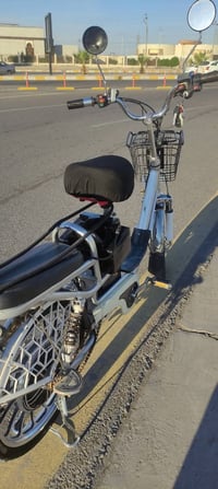 دراجه شحن • ٤ بطاريات • تمشي 15كم