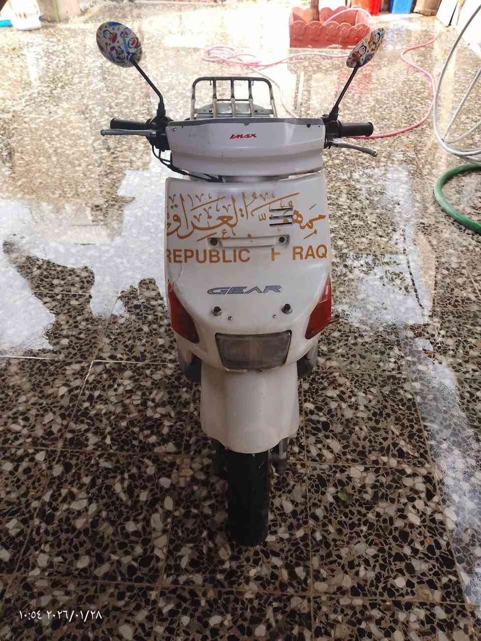 سلام عليكم دراجه بيكم ياباني حلوه ونضيفه شغاله سلف هندر لايت هورن مابيه شي عوزه بس كابريته وهسه هيه شغاله سعر ٢٠٠ مكاني بغداد رستميه رقم ***********
