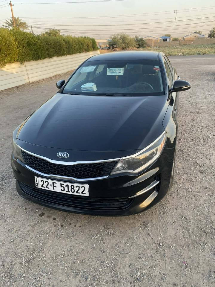 أوبتيما موديل 18 مكلف بالنشر
وارد امريكي ضرر جاملغ خلفي وشويه من الباب 
والباقي كفاله عامه 
ماشيه 135 
رقم اربيل بسمي 
صدر كير محرك كفاله وضع شركه 
نص فول سويج
لون اسود سياره 
جاهزه مابيها اي نقص 
سياره مال جناي 
سعر 125$ 

‭0783 293 2911‬
