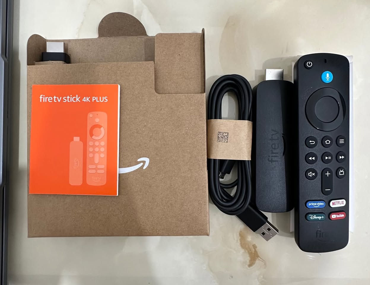 amazon 4K plus امازون بلص الاصلي 
للبيع 
السعر ٥٠ الف 
مستخدم قليل جدا 
مشتري من امازون مباشر
كامل مع كل ملحقاته


**إذا كنت صاحب هذا الإعلان وتريد حذفه لأي سبب، رجاءا أرسل رسالة إلى الدعم الفني**