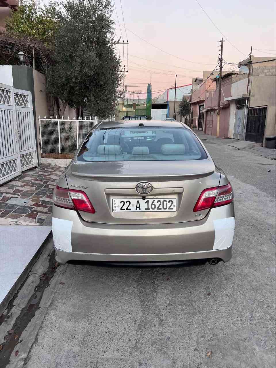 تويوتا كامري 2007
مواصفات امريكي  Le
كشن كهربائى وفوليوم
ماشي 221 الف
رقم وسنويه جديد وبأسمى 
سعر 95
***********
*********** كركوك, العراق
