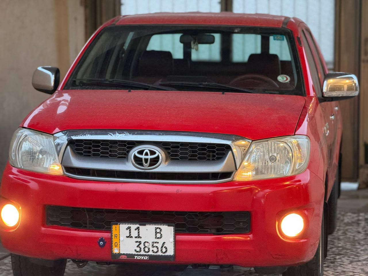 سلام عليكم سيارة هايلوكس مديل 2011شركه العامة سيارة كير ومكينه سكن مكفولات تبريد ثلج سيارة كفاله من عنده الباب خلفي مال بدي مكان بغداد جسر ديالى ***********
