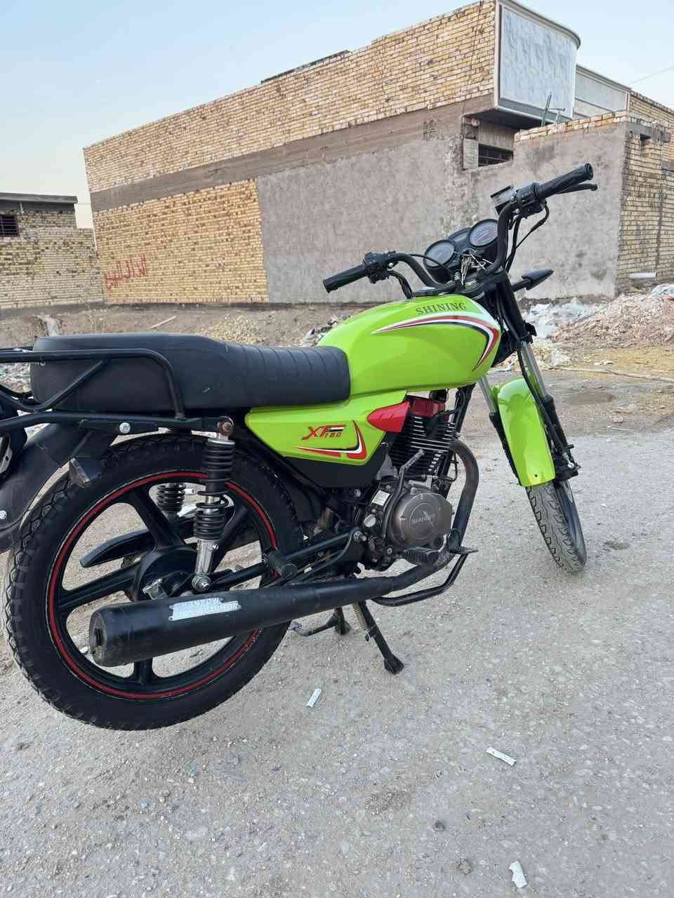 شايننك موديل ٢٥ دراجة تخبل وخرسه تفيد أهل الدلفري اكثر شي رايدها ب ٨١٥. للاتصال ***********. بابل /القاسم
