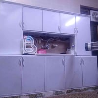 كاونتر المنيوم • ٥ بيبان • سنك مرمر