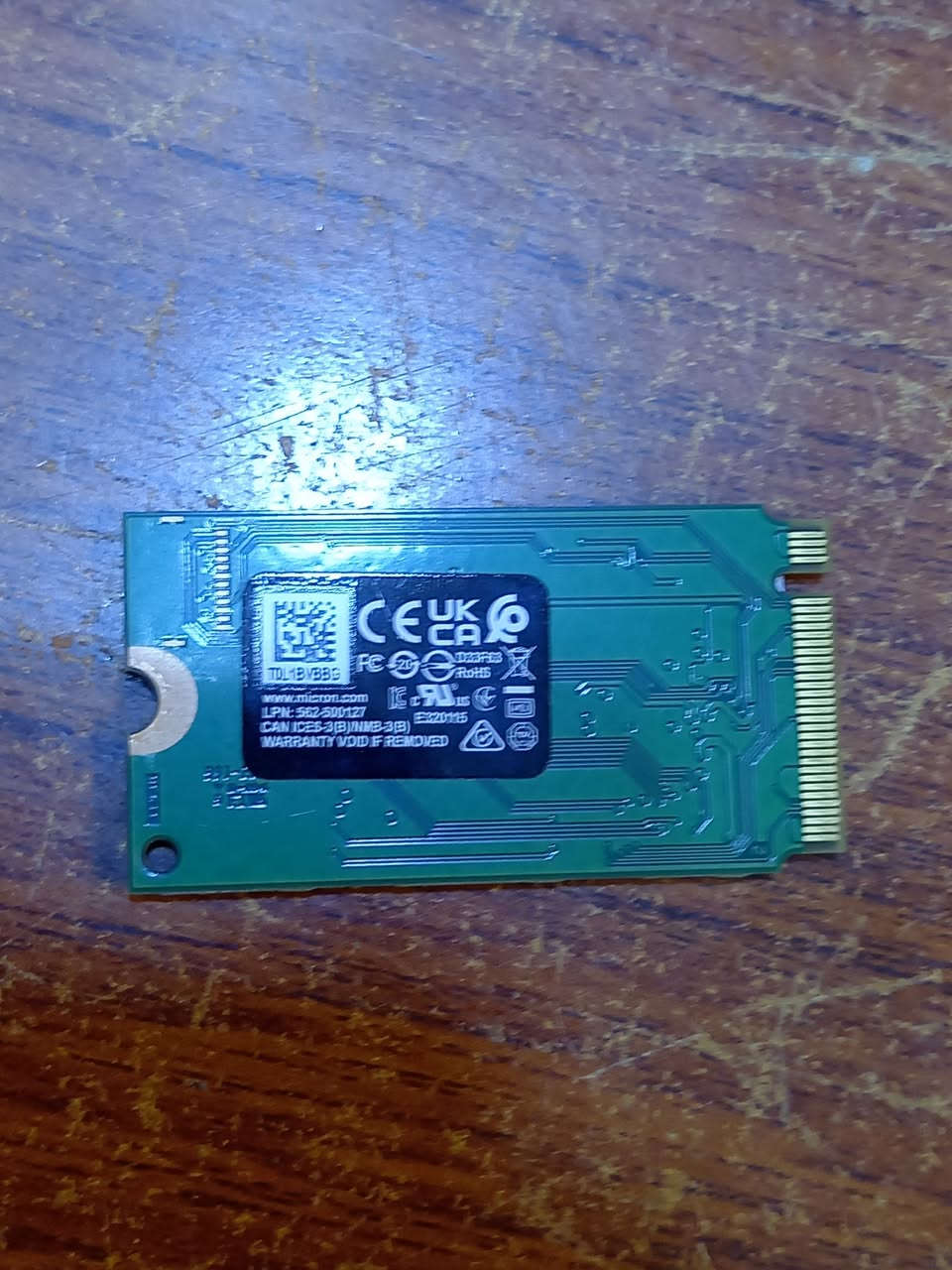 هارد اصلي مستخدم براند)(مايكرون () ومفحوص فقط مسحوب من لابتوب حجم 1 تير nvm2 🌹 سعر 140 الف مع التوصيل مجانا


**إذا كنت صاحب هذا الإعلان وتريد حذفه لأي سبب، رجاءا أرسل رسالة إلى الدعم الفني**