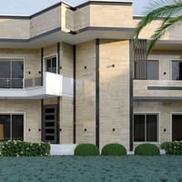 واجهة منزل 21 متر في الفلوجة من تصميمي  المهندس عمر العاني  لطلب التصا...