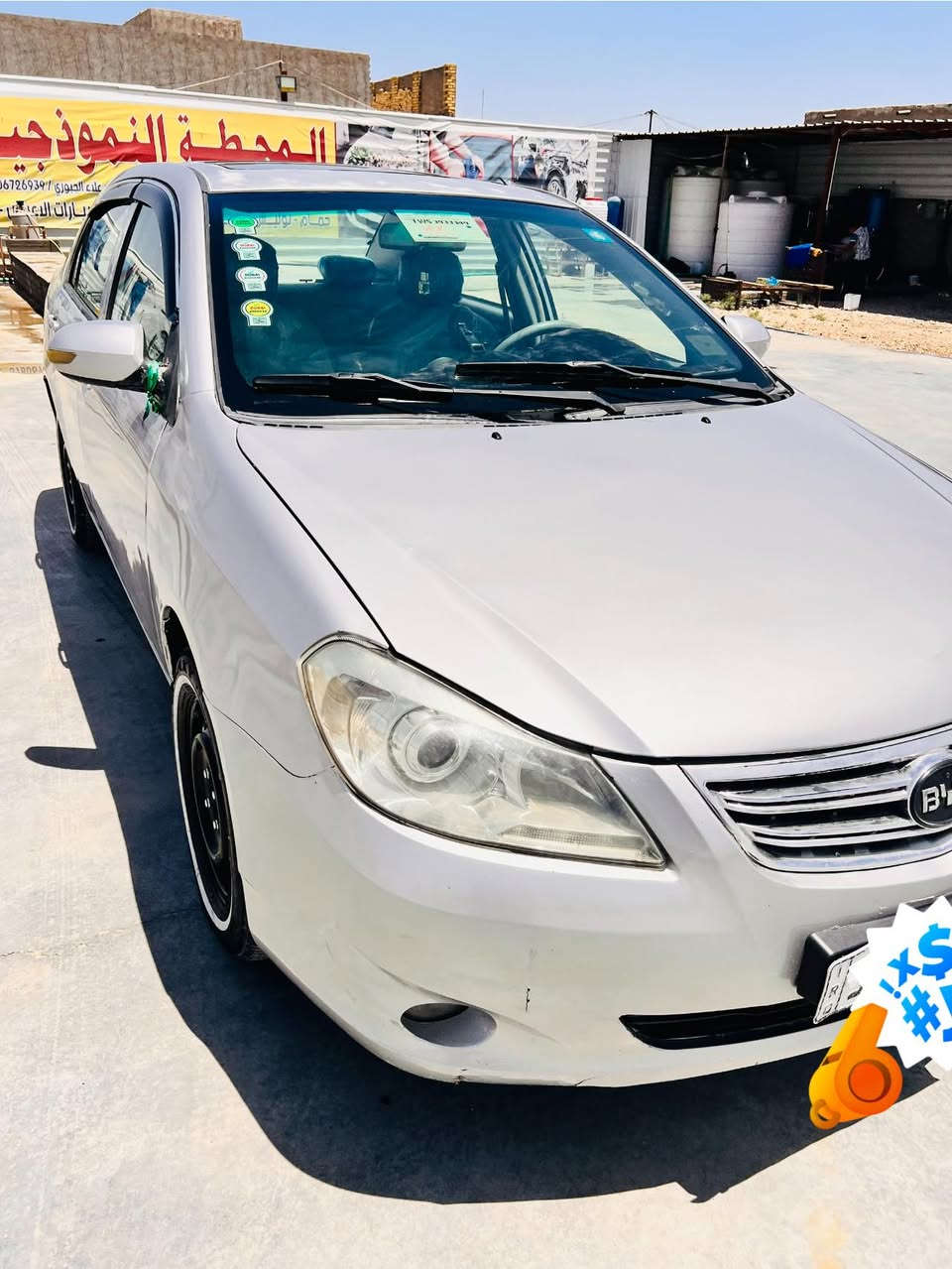 السلام عليكم 

سيارة BYD نوع G3 رقم كربلاء انگليزي السنوية لل2030 تحويل ثاني يوم گير و محرك هوندا ياباني محور گير عادي السيارة خير من اللة حدادية تخم تاير السياره جاهزة فقط التبريد مو شغال 
السعر 53 وبيه مجال بسيط كلش حق الجية  
رجاءاً المو شراي لا يعامل 

ما متواجد عالفيس دائماً

للاستفسار الاتصال عالارقام

***********
***********
