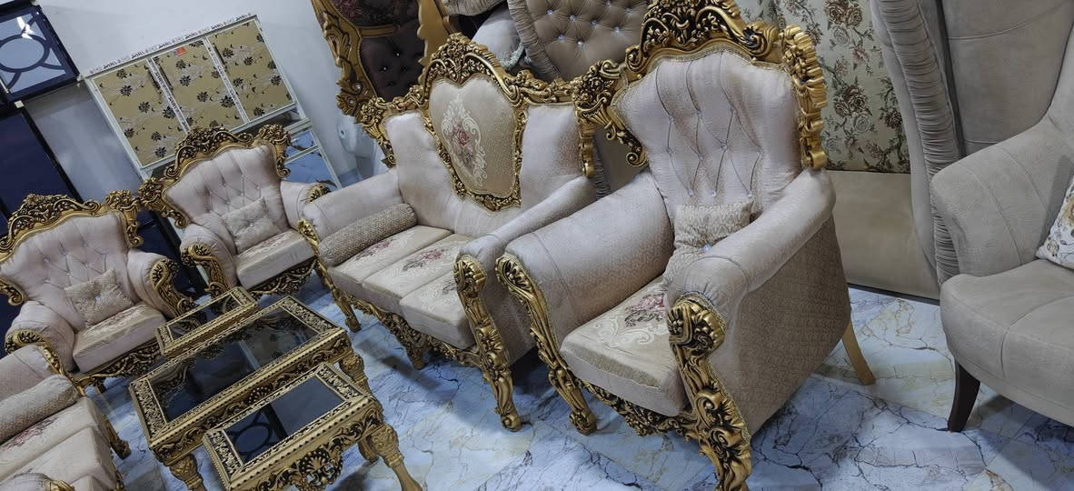 تخم قنفات رئاسي ست قطع نظيف اي عيب ما بيه اخو جديد
معرض ومعمل سند للبيع وشراء الاثاث المنزلي جديد ومستعمل داقوق سايدين العشاير قرب صيدليه النعيم دكتور خليل يوجد لدنيا تفصال قنفات وديوان حسب الطلب وباحدث الموديلات الاستفسار ***********@***********
