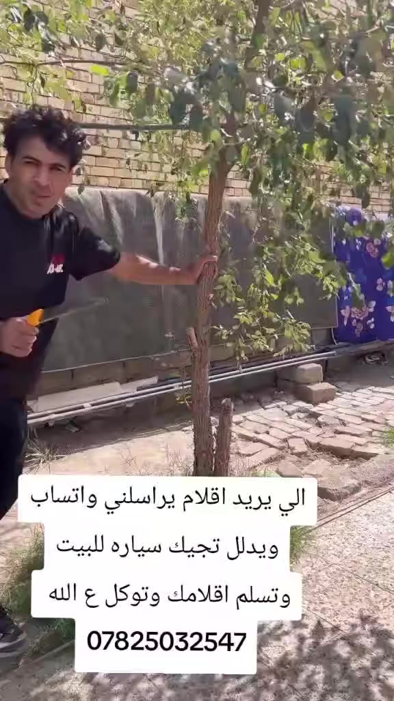 الي يريد اقلام نبك عرموطي بدون نوه راقي جدا جدا يراسلني واتساب ويدلل تجيك سياره للبيت وتسلم اقلامك  وتوكل ع الله 
***********
