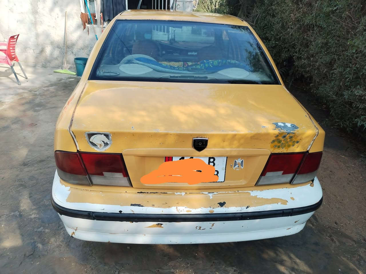 بسم الله الرحمن الرحيم
سمند موديل 11
بغداد انگليزي باسمي
سنويه ٢٧
گير فرنسي خير من الله
محرك بيه تبخير بس امشي بيه من الميه وفوگ
تايرات زوينات
اشاره يمنه يسره
  دبل اشاره
لايت عالي ناصي سكن كله شغال
تبريد عوزه راديتر
تحول ثاني يوم
السعر 18وبيها مجال
المكان اليوسفيه صدر اليوسفيه
*********** كورك
***********اثير
