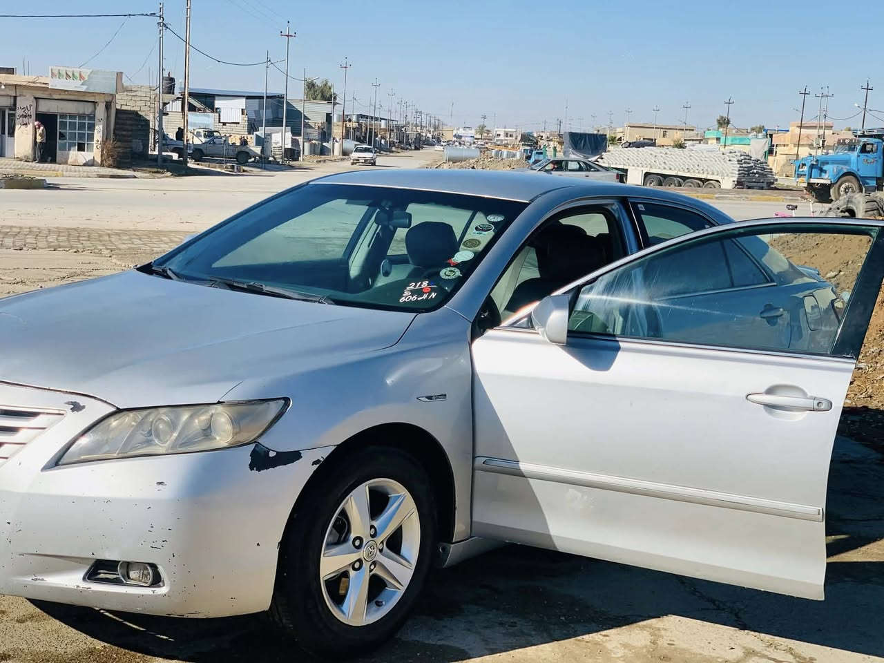 كامري موديل 2007. أمريكي بيها اربع قطع قبق جاملق مبدل گير محرك شرط تبريد ثلج رقم شمالي أربيل سنويه ورقم جديد شرط التحويل سياره جاهزه سعرها 93 وبيها مجال شراي اتصل عل رقم بيع نقد فقط 
***********
مكاني كركوك
