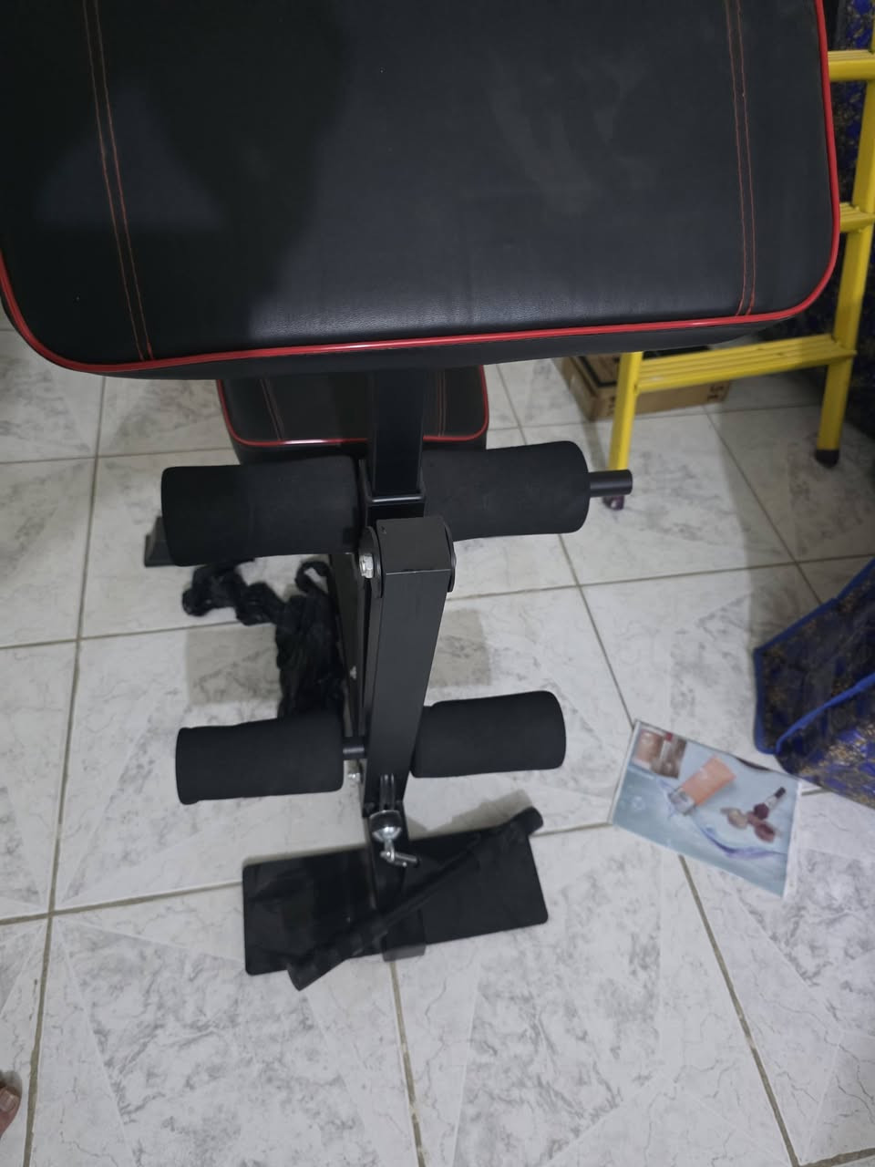 ألسلام عليكم اخوان جهاز رياضي ملتي جم  متعدد الاستخدام ويا جهاز عقلة ويصير غطس ويصير برليت ويصير رفع بطن وياهن مصطبة اعلى مستوي اسفل وياهن جهاز بطن مكاني حي الجهاد***********
