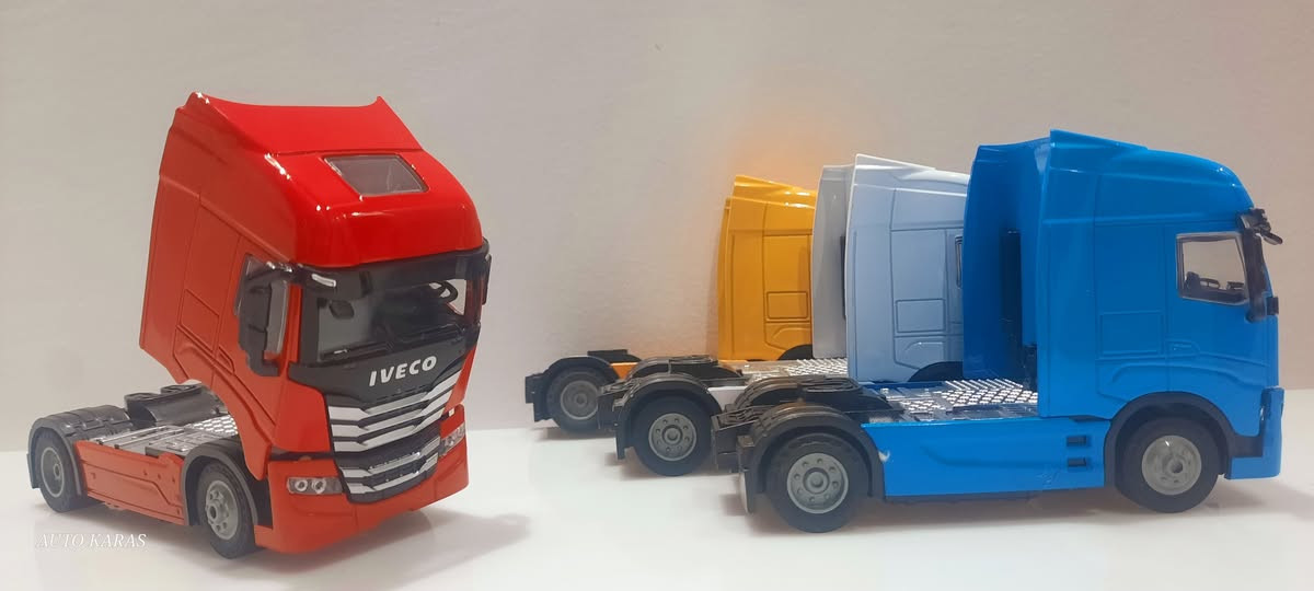 ✅️ متاح     
                 SCANIA  &   IVECO       
1 : 36
كابينة خامة معدن ممتازة 
نسخة طبق الأصل من السيارة الحقيقة 
إضائة فوانيس أمامية 
صوت موتور 
كابينة قلاب 
كاوتش متحرك 
مقاس  12  cm

#AUTOKARAS 

https://www.facebook.com/share/1H48MeTJXa/
👈 متاح موديلات بمقاسات وأسعار مختلفة


**إذا كنت صاحب هذا الإعلان وتريد حذفه لأي سبب، رجاءا أرسل رسالة إلى الدعم الفني**