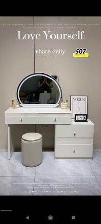 ميز مرايه • عرض١٠٠سم • ارتفاع١٤٣سم