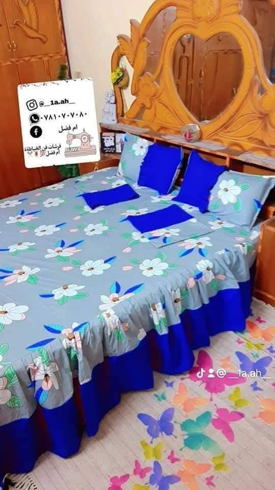 🔥عرض توصيل المجاني🔥
فرشات جربايه قماش همايون قطني درجه اولى 🪡🧵
فرشه +وجوه مخاديد اثنين مع وجه كوشه هديه 💯🧵🪡
حسب الطلب وموديل🪡
💥السعر18الف فقط 💸
تاخذين ثلاث فرشات توصيل مجاني داخل كربلاء فقط 💯
اي استفسار ع واتساب *********** كربلاء, العراق
